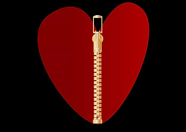 Zipper Heart