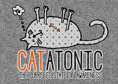 CATatonic Funny Cartoon