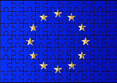 European Union Flag Jigsaw
