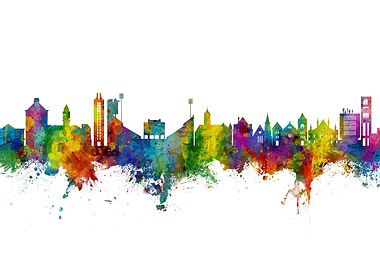 Lawrence Skyline Kansas