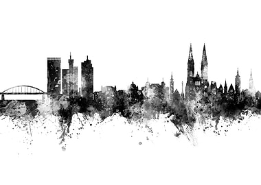 Zagreb Skyline Croatia