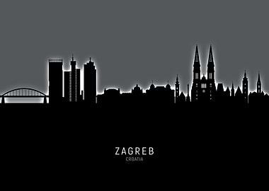 Zagreb Skyline Croatia