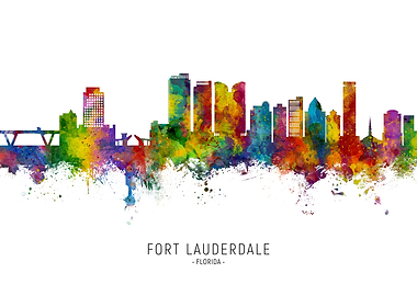 Fort Lauderdale Skyline