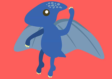 cute dinosaur drawing