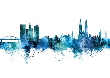 Zagreb Skyline Croatia