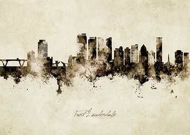 Fort Lauderdale Skyline