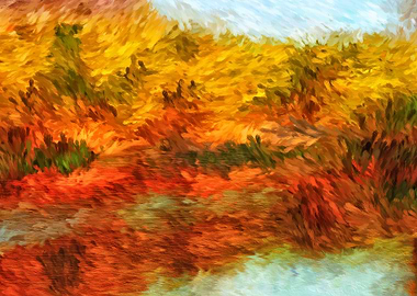 Autumn Lake Impressions