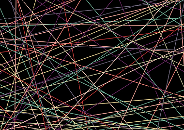 Universe Colorful Lines