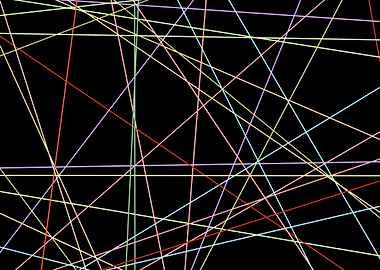 Universe Colorful Lines