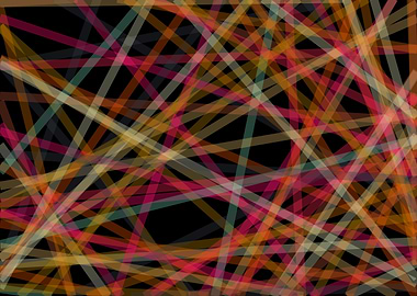 Universe Colorful Lines