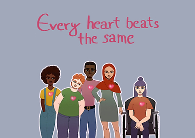 Every heart beats the same