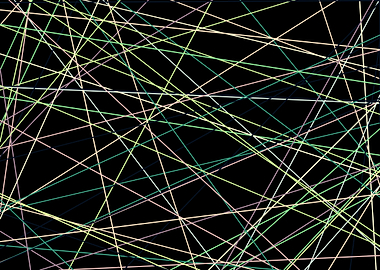 Universe Colorful Lines