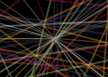 Universe Colorful Lines