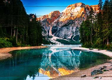 Landscape Mountain Lake 2