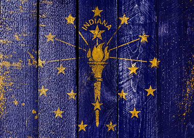 INDIANA FLAG