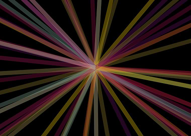 Universe Colorful Lines