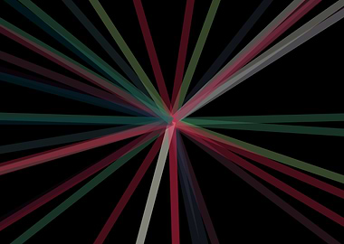 Universe Colorful Lines