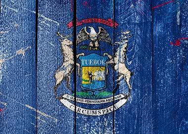 MICHIGAN FLAG