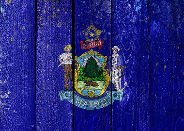 MAINE FLAG