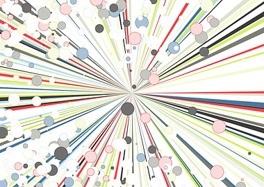 Universe Colorful Lines