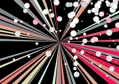 Universe Colorful Lines