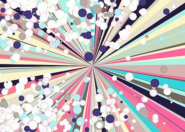 Universe Colorful Lines