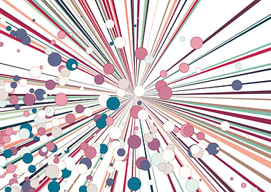 Universe Colorful Lines