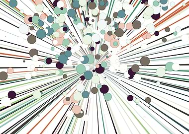 Universe Colorful Lines