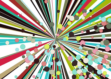 Universe Colorful Lines