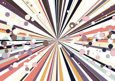 Universe Colorful Lines