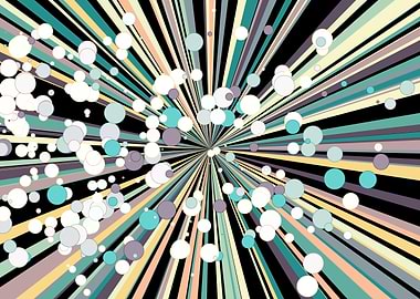 Universe Colorful Lines