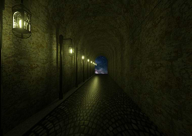 Tunnel to galaxy