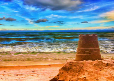 Castle on the Beach