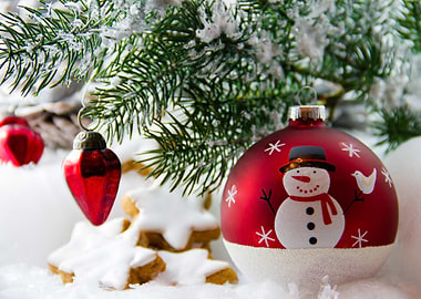 Christmas Tree And Cookies