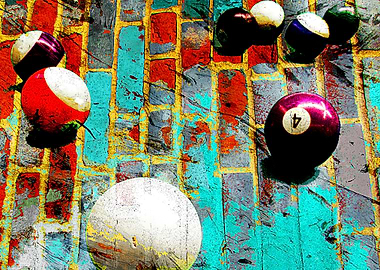 Billiards art 22