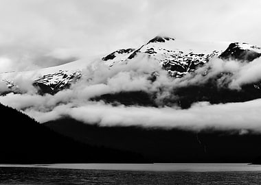 A Storm Above the Fjord