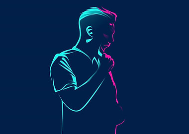 Paulo Dybala Line art cool