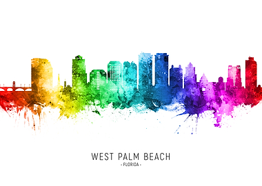 West Palm Beach Skyline