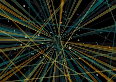 Universe Colorful Lines