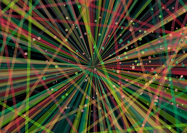 Universe Colorful Lines