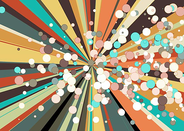 Universe Colorful Lines