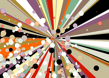 Universe Colorful Lines