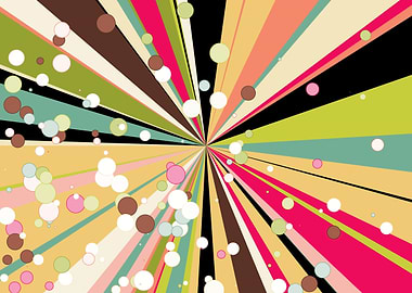 Universe Colorful Lines