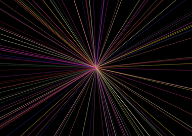 Universe Colorful Lines