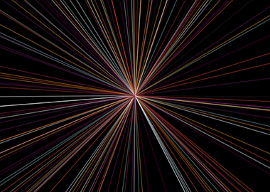 Universe Colorful Lines