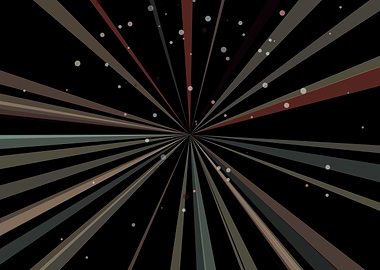 Universe Colorful Lines