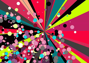 Universe Colorful Lines