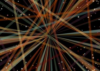 Universe Colorful Lines