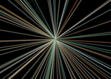 Universe Colorful Lines