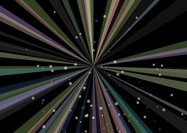 Universe Colorful Lines